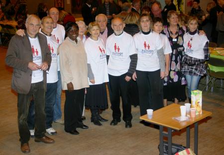 Une partie de l'équipe des bénévoles